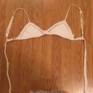She Made Me knit swimsuit top